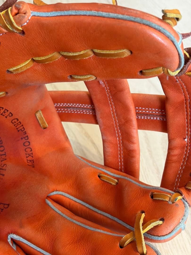Slugger 久保田スラッガー　軟式グローブ オレンジ