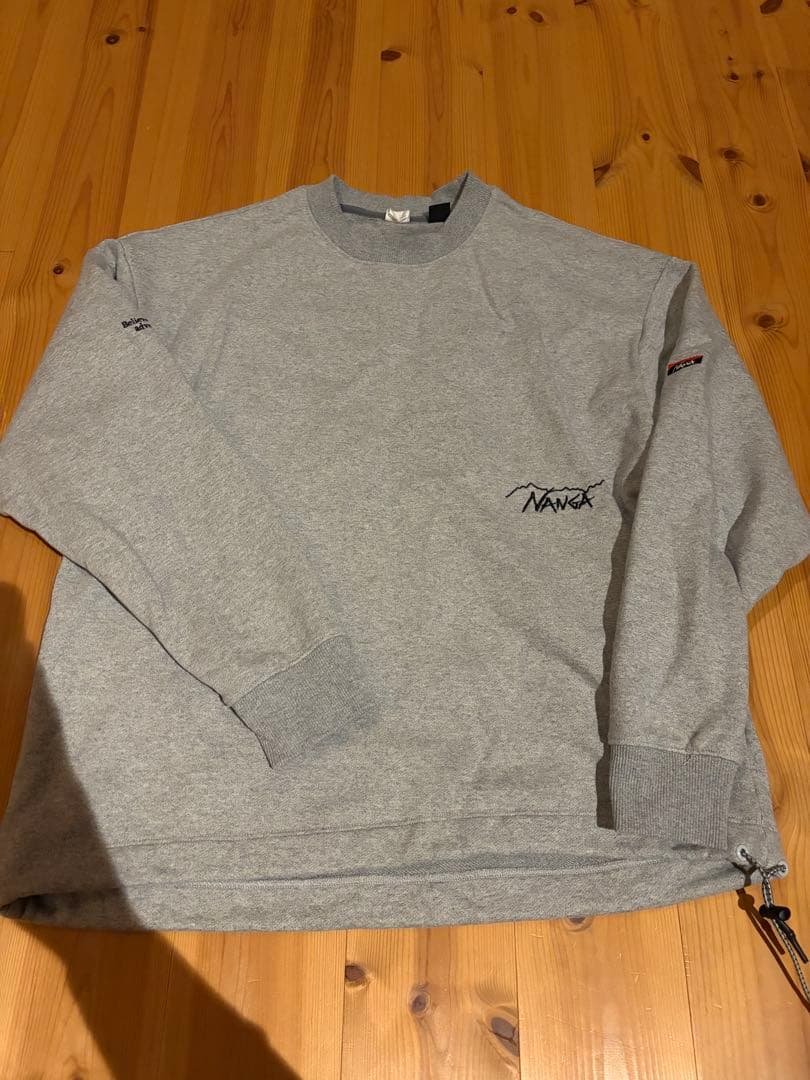 NANGA グレー スウェット ユニセックス