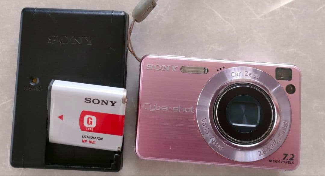 SONY Cyber-shot 7.2メガピクセル ピンク