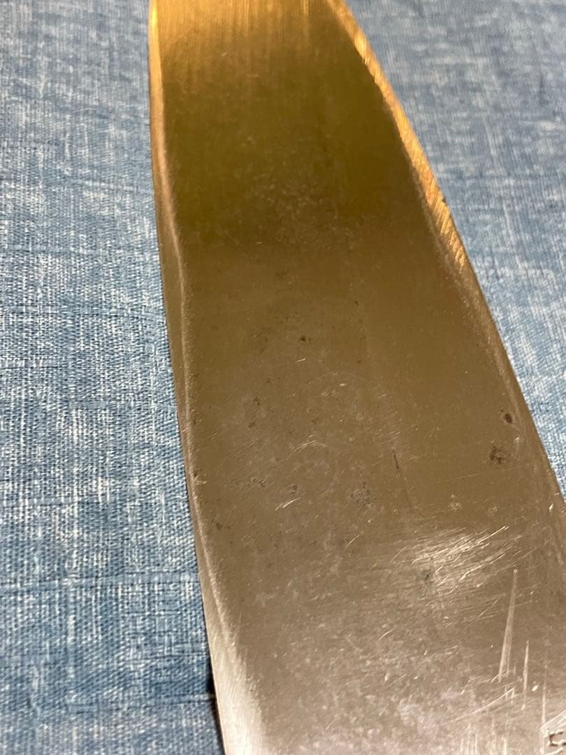 永世吉光　相出刃包丁　身卸包丁　水牛柄　刃渡り19.5センチ