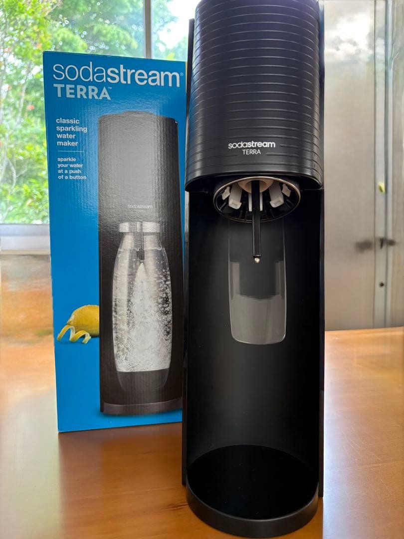 動作確認済み ソーダストリームTERA（テラ）ブラック