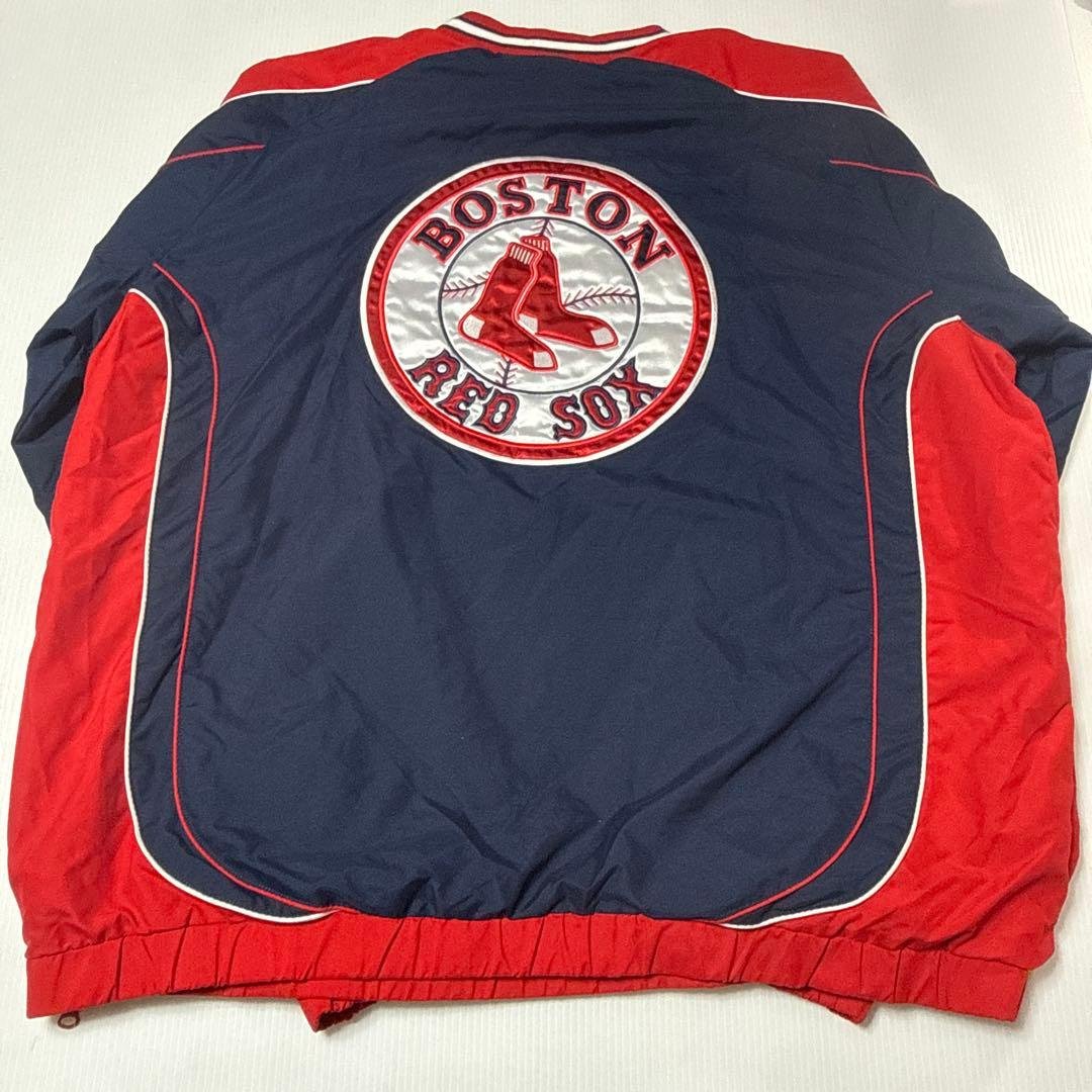 ◯ レッドソックス Vネック プルオーバー ナイロン ジャケット