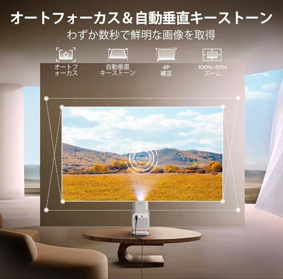 ✨プロジェクター✨家庭用 4K 天井投影 WIFI6 Bluetooth5.3