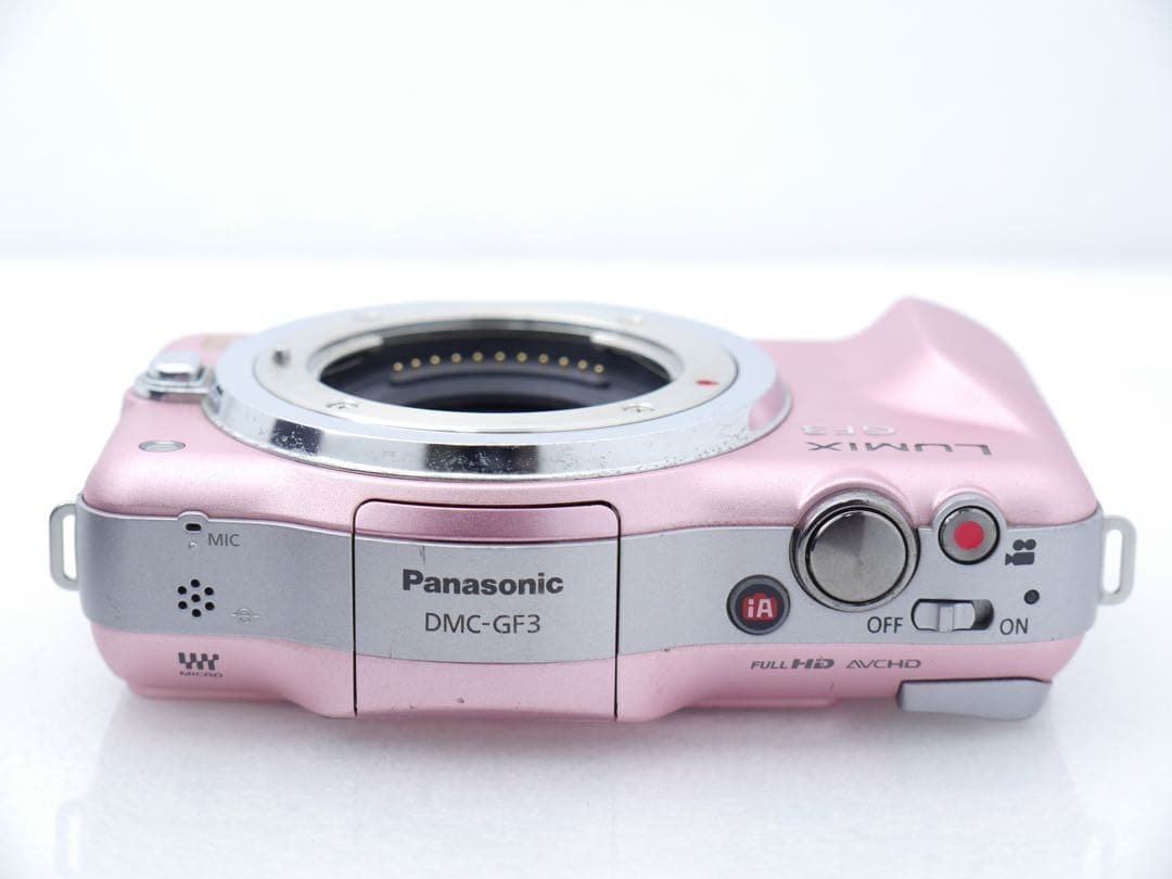 Panasonic LUMIX DMC-GF3 レンズキット ピンク