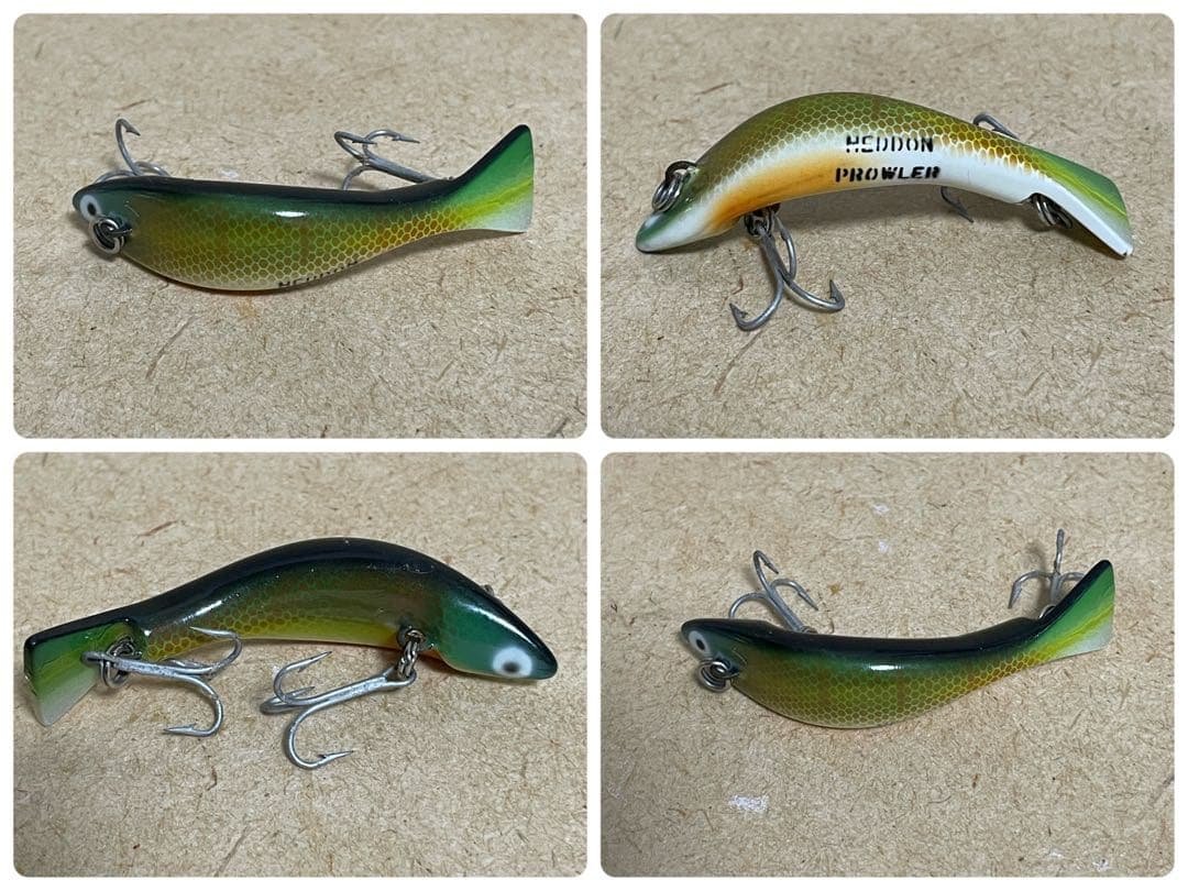 キ*グ様 へドンルアー10個まとめ売り　引退品　バス釣り　レトロルアー　釣具