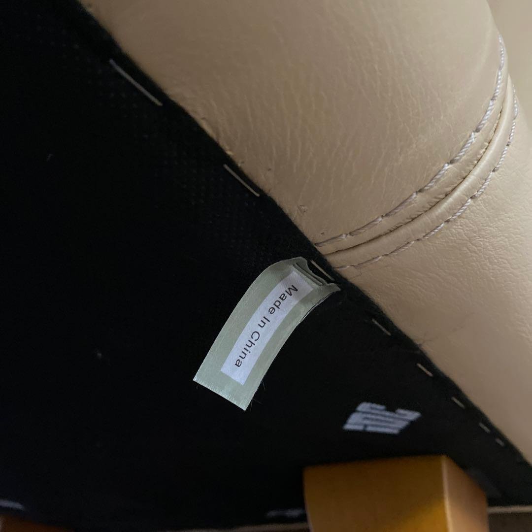 IDC 大塚家具　本革　オットマン　スツール　オースチン 椅子