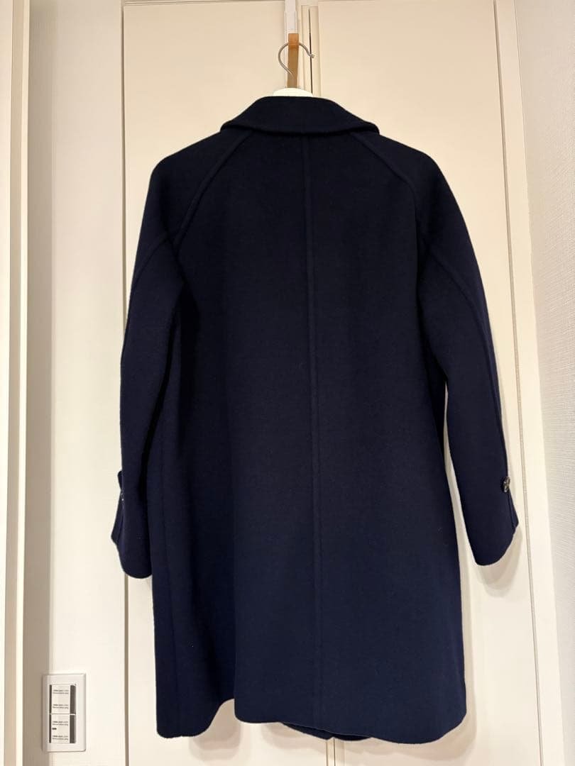 【美品】フレームワーク ウールコート 紺色 サイズ36