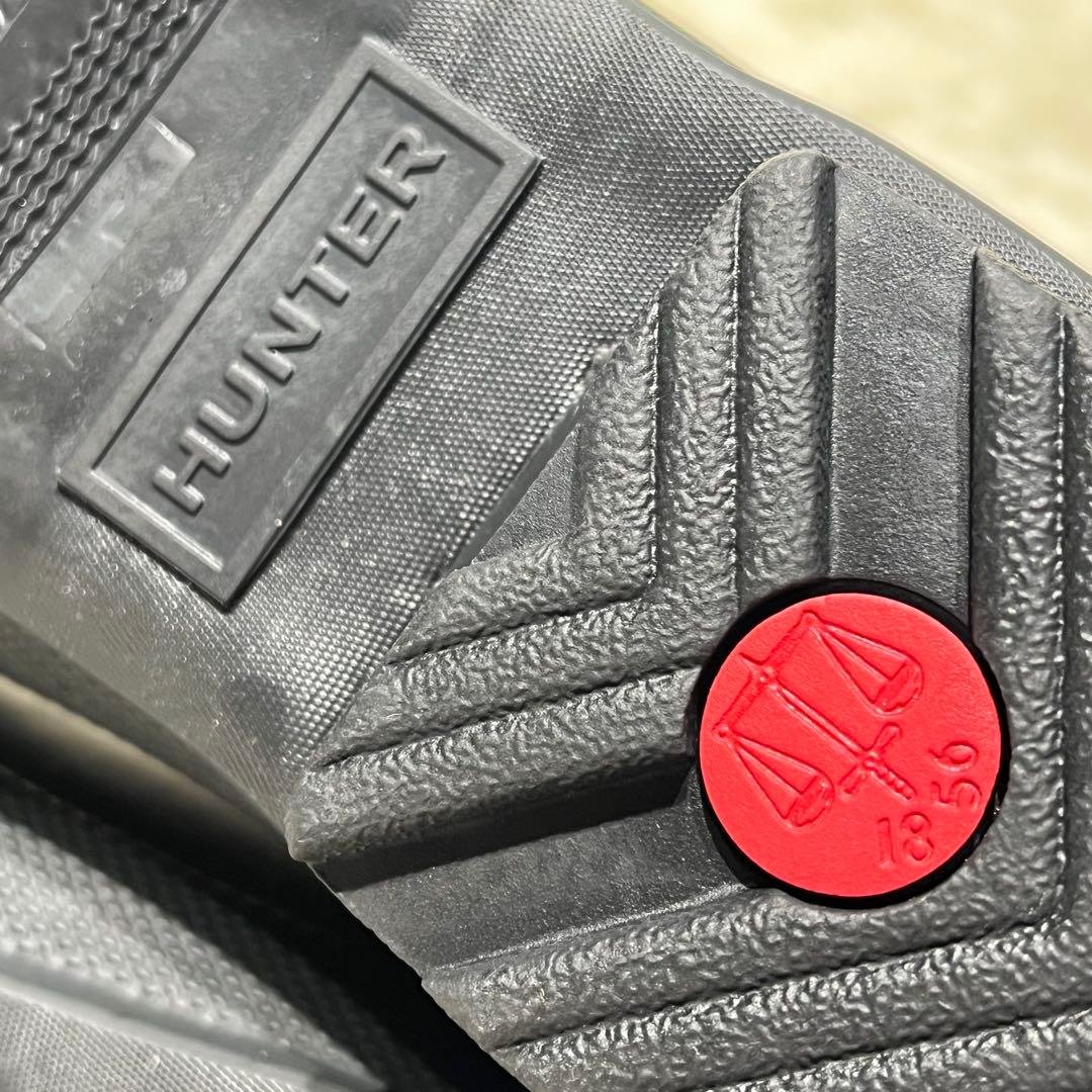 極美品☆HUNTER ブラック ショートブーツ