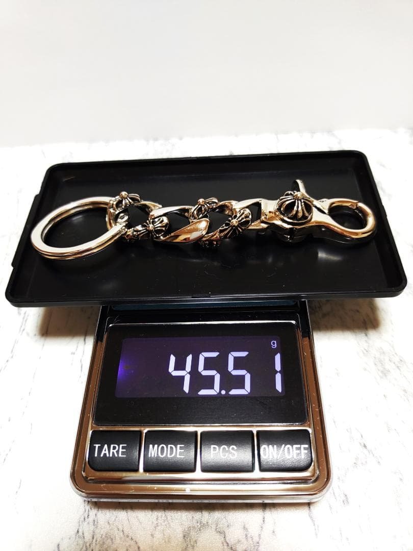 新品 シルバー925 チェーンスタイル キーホルダー シンプル ユニセックス