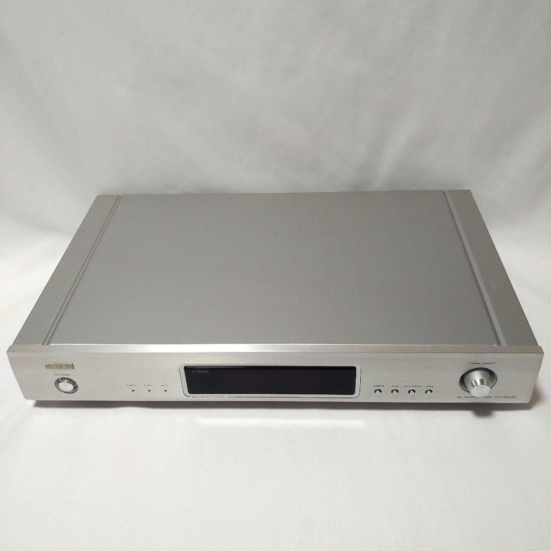 DENON FM/AMチューナーTU-1500AE 動作品（シルバー美品）