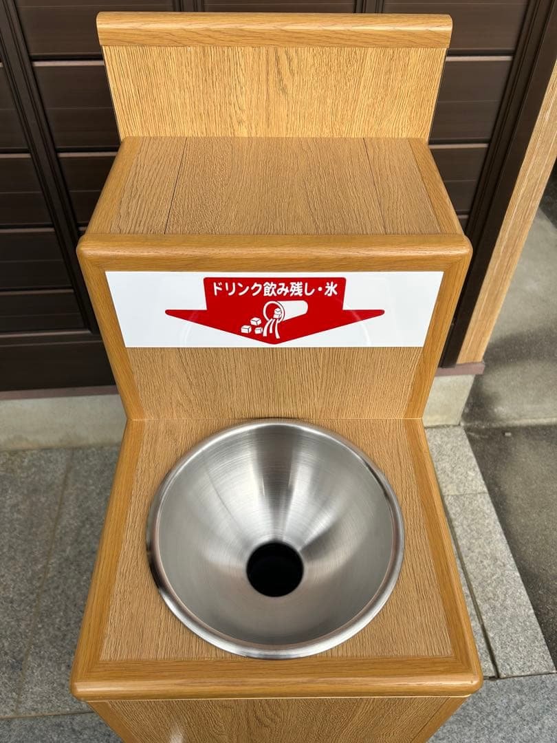 ドリンク飲み残しゴミ箱 清潔 ごみ入れ 飲料水 ごみ箱 ボックス 衛生 氷 ♯2