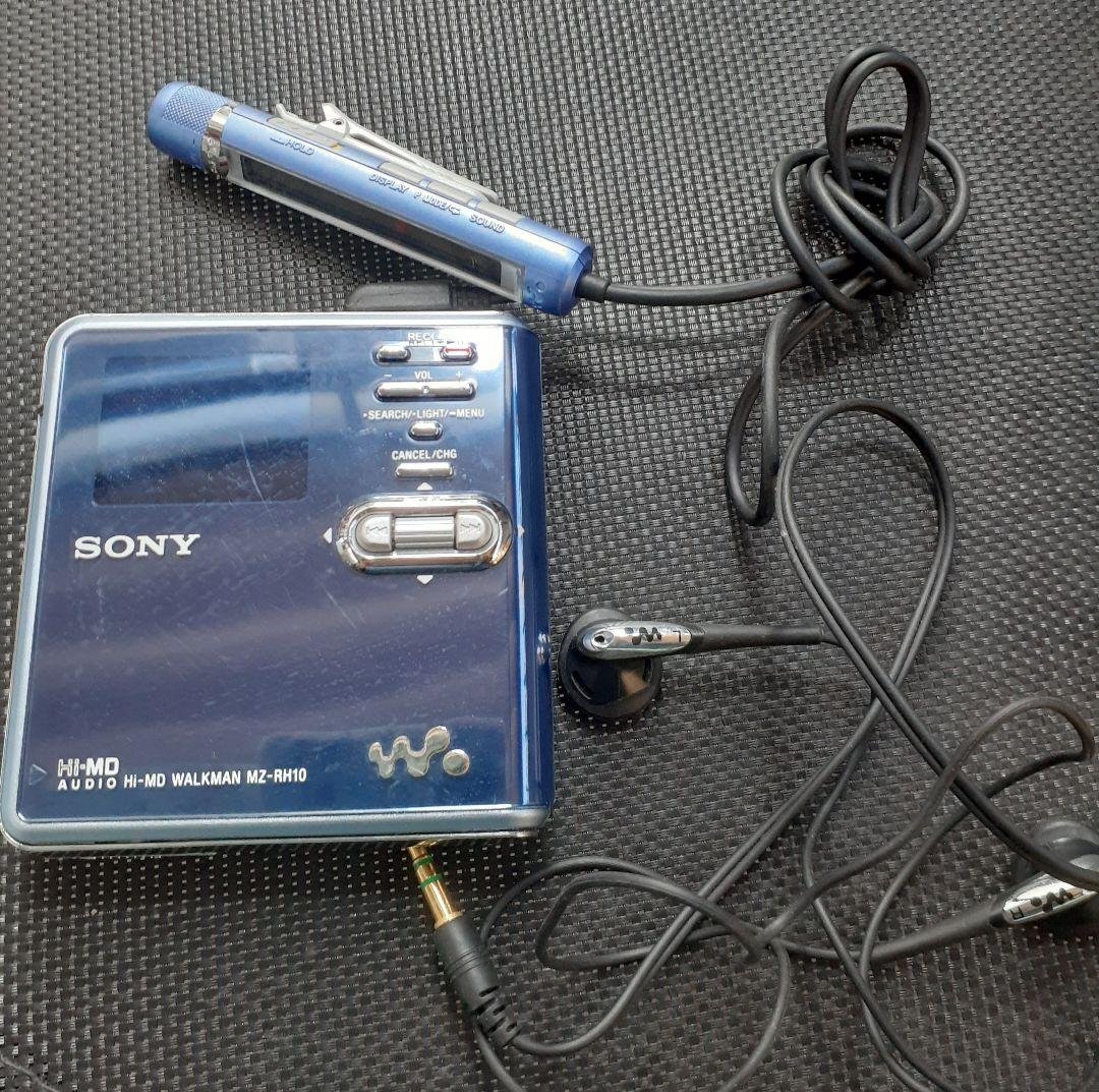 SONY ソニー MDウォークマン MZ−RH10 ジャンク MD