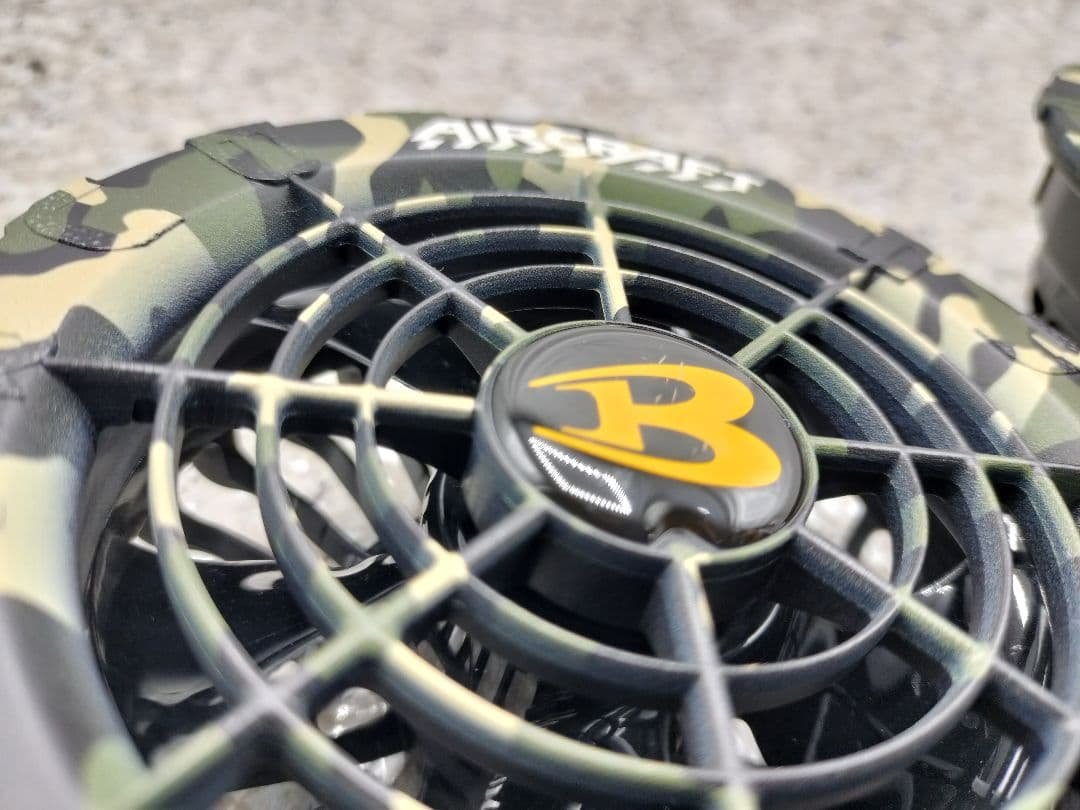 2024年モデル22V バートルエアークラフト　ファンバッテリーセット