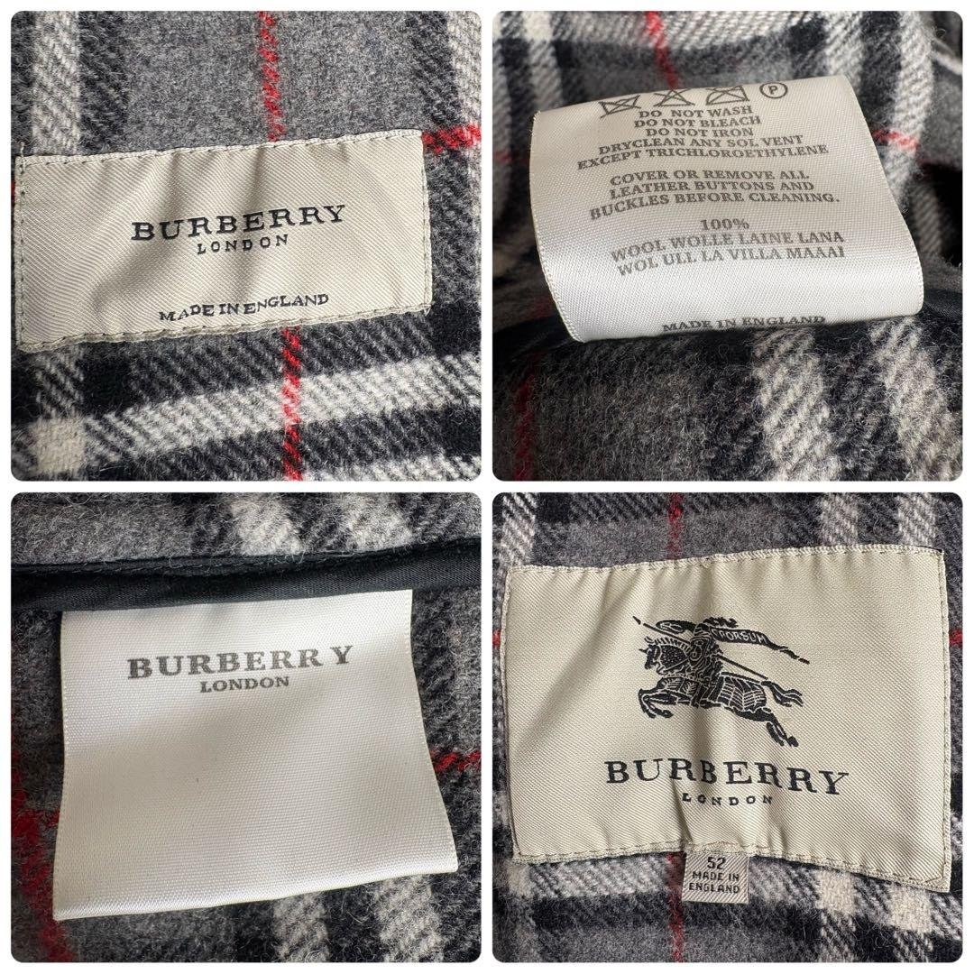 バーバリー　ロンドン　BURBERRY ダッフルコード　イングランド製　52