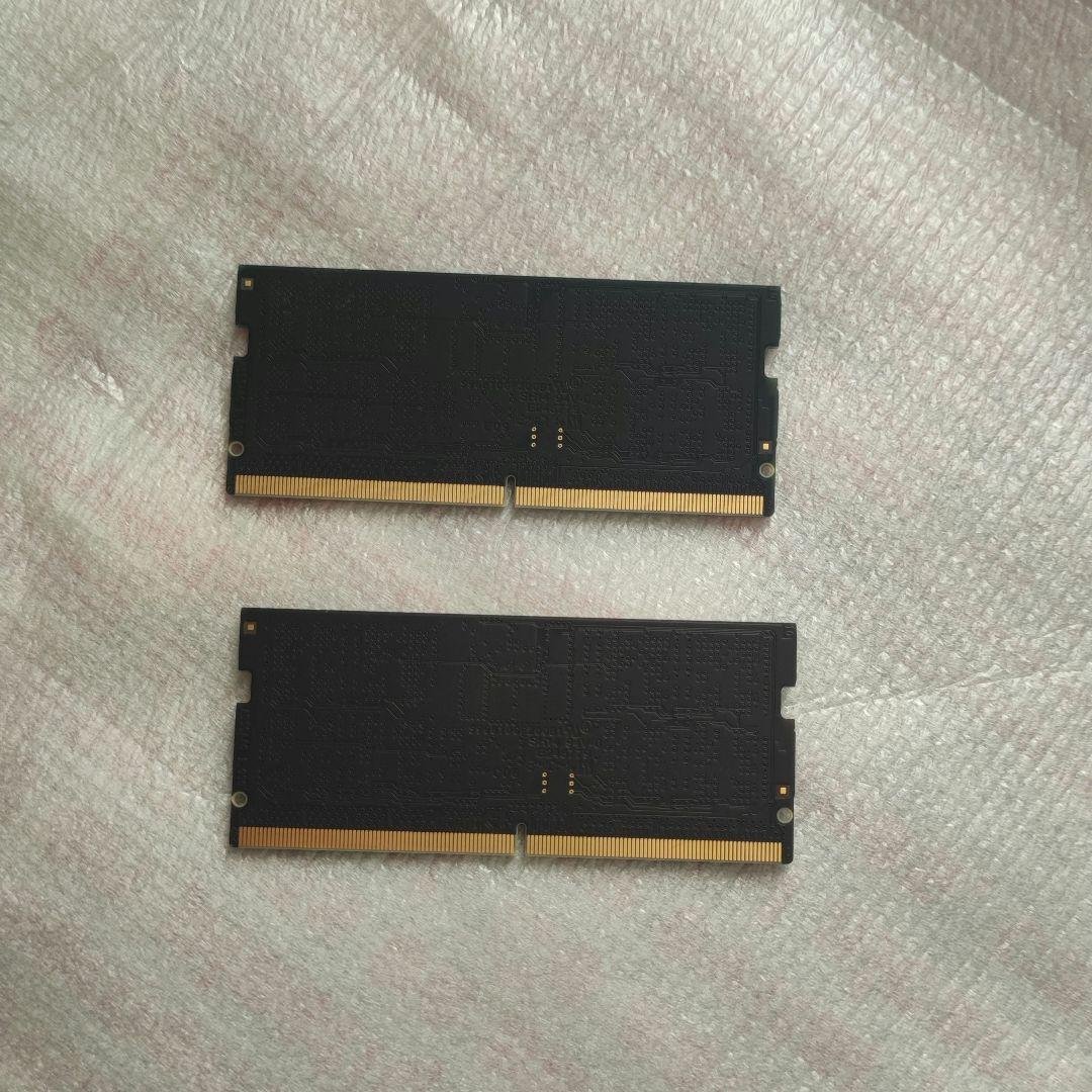 ADATA 32GB(16GBx2) DDR5-4800 SO-DIMM メモリ