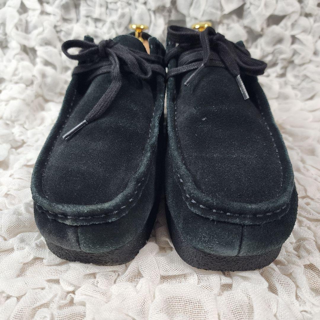 宇婆クラークス ワラビー エボ ウォータープルーフ スエード