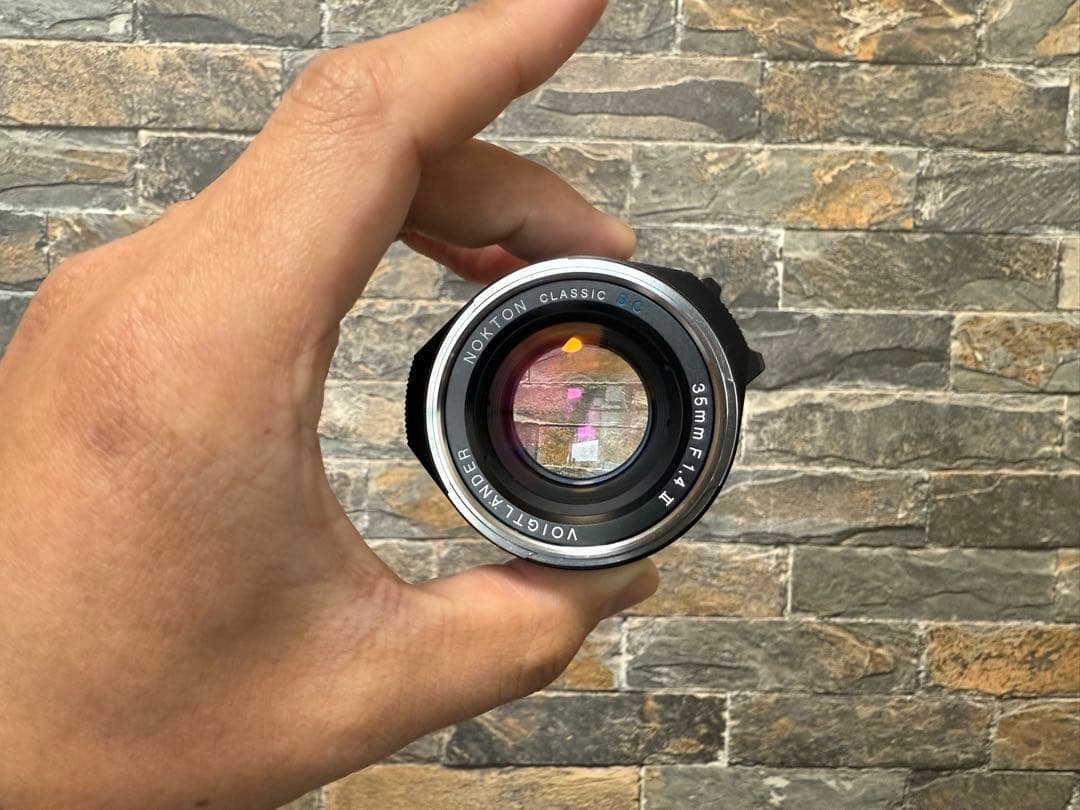 Nokton classic 35mm f1.4 SC VM アダプターセット